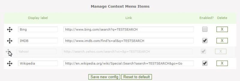 Context Menu Search登録エンジンを変更する